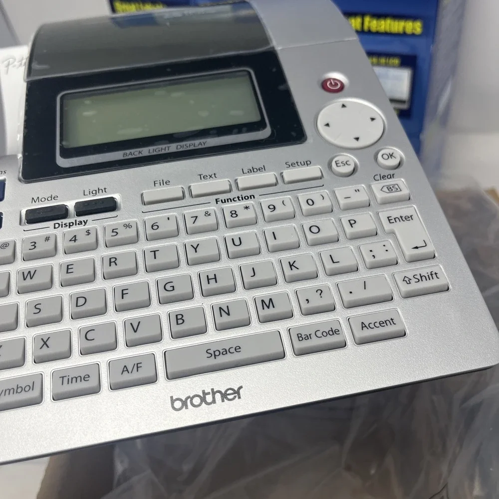 Brother P-Touch PT-2700 Thermal Printer Label Maker W/ Box Extra Tape Working